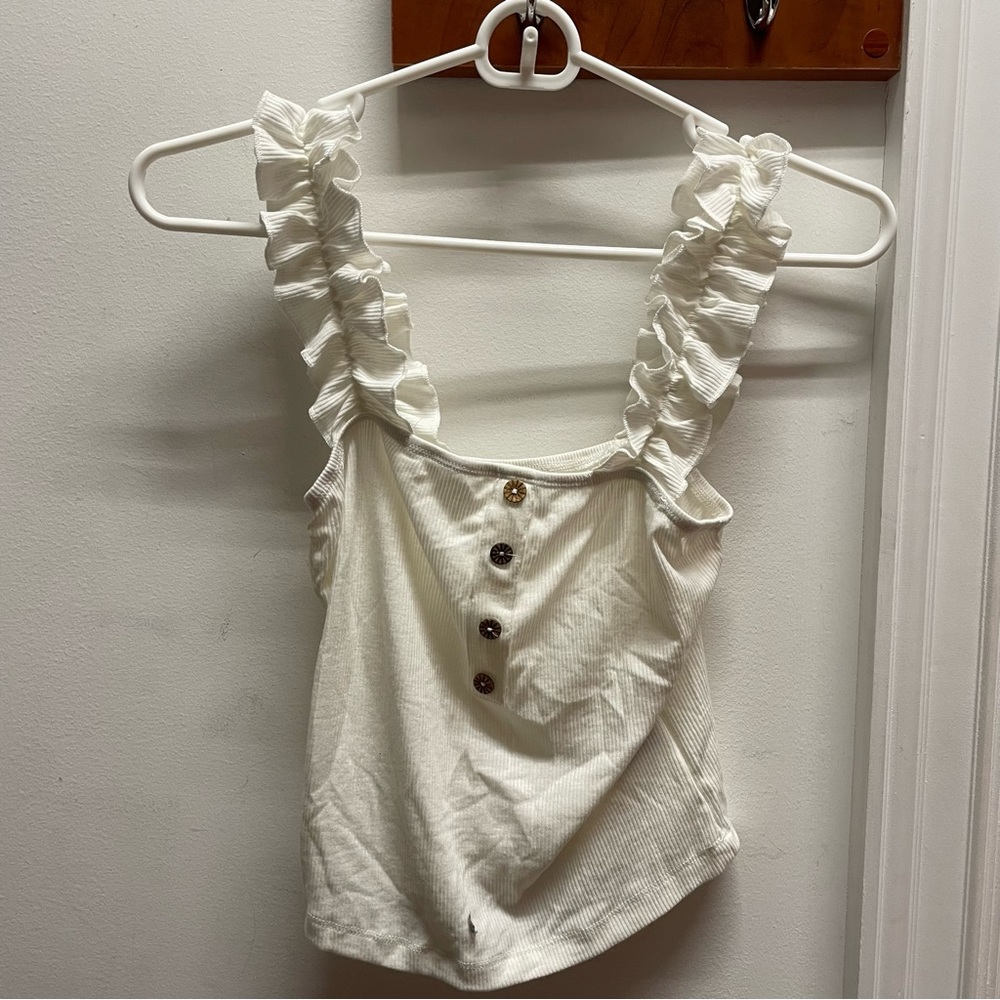 Shein white tank top